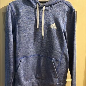 Adidas Heathered Blue Women’s Hoodie